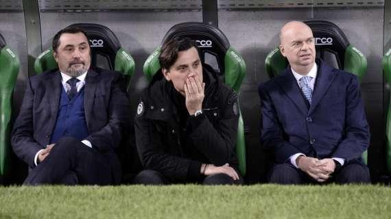 Stop alle 'cose formali': la società ora passa la palla a Montella