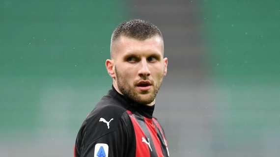 Milan, infortunio per Rebic: il croato verrà valutato nei prossimi giorni