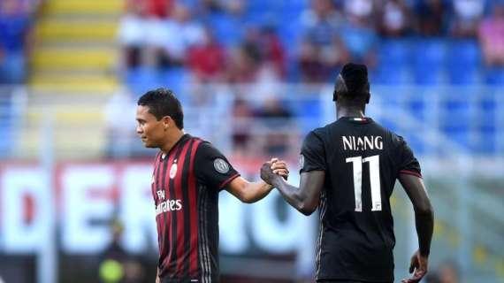 Bacca, Niang e l'intesa perfetta: dopo gli eventi estivi Montella trova la sua coppia migliore
