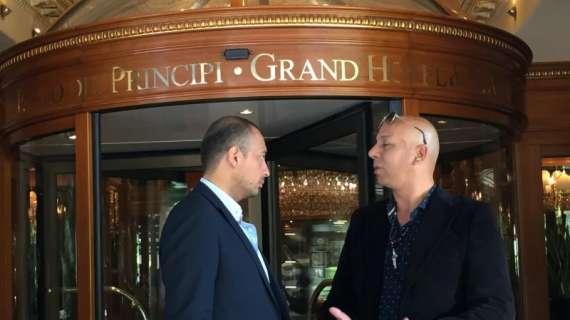 FOTO MN - Il colloquio tra il padre di Vangioni e Maiorino a Roma