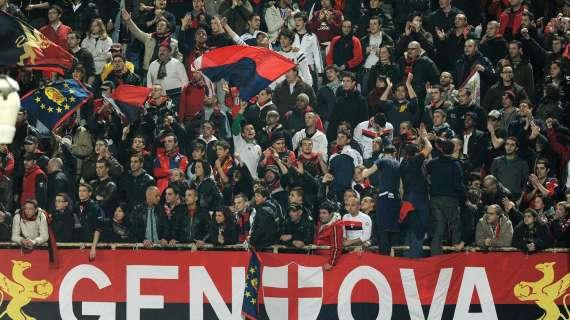 Bruttissimo gesto dei Genoani: lanciato petardo in mezzo ai tifosi del Milan
