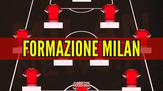 Probabile formazione Milan. Ricci si è schierato nel ruolo che preferisce
