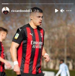 Primavera, Oddi saluta il Milan: "Grazie per tutti questi anni. Non è un addio, ma un arrivederci"