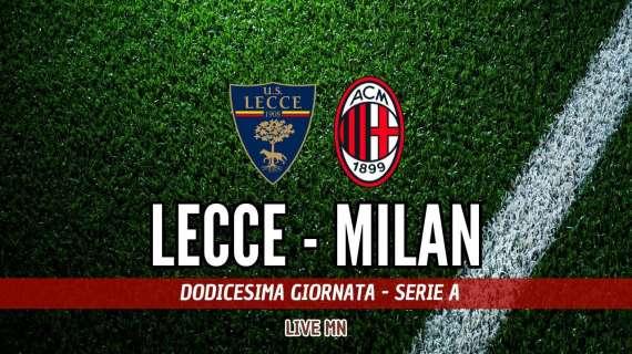 Lecce-Milan, le formazioni ufficiali: riecco Krunic, torna Chukwueze dal 1'. Loftus-Cheek in panchina, gioca Pobega
