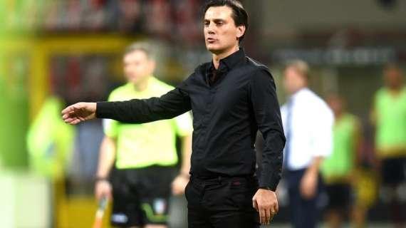 Montella a MTV: "Pessima figura, avrei potuto fare di più a livello di atteggiamento. Difesa a tre? Romagnoli l'unico mancino"