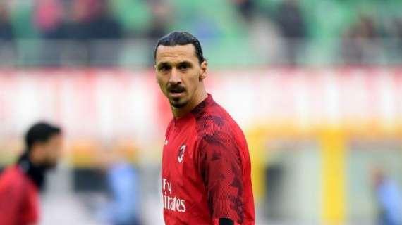 MN - Milanello, lavoro personalizzato sul campo per Ibra