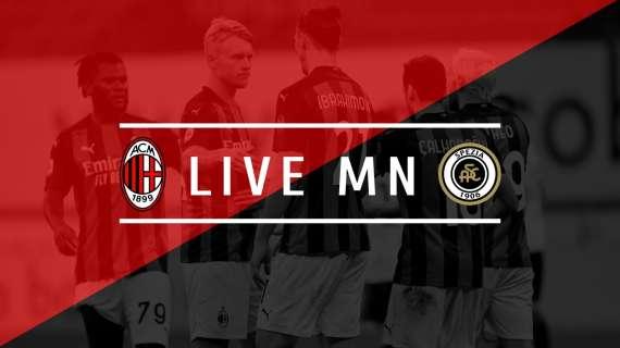 LIVE MN - Milan-Spezia (3-0) - Rossoneri a punteggio pieno dopo tre giornate 
