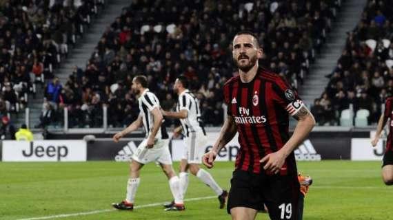 La conferma in mezzo ai fischi: Bonucci, più di un difensore ed esempio da seguire