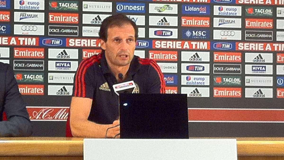 Allegri: "Il Milan ha una cultura Champions. Il Napoli è candidato per lo scudetto, dovremo fare una grande partita. E su Mister X..."