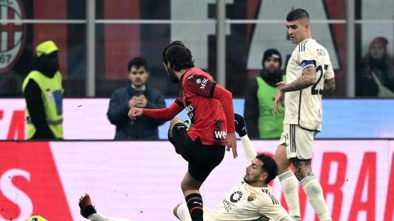 Milan-Roma 1-0 a fine primo tempo: per ora decide un gol di Adli