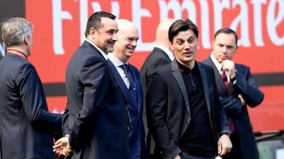 Sky - Faccia a faccia tra Fassone, Mirabelli e Montella prima dell'allenamento: il punto