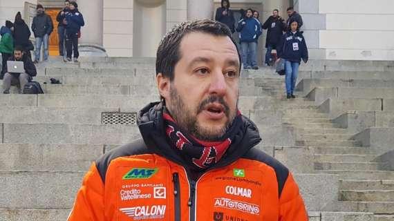 Salvini: "Non dico nulla altrimenti Gattuso si offende. Ma lasciare Calhanoglu per 90 minuti in campo...non lo capisco"