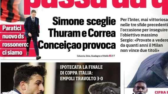 Il CorSport in apertura sul Milan: "Paratici nuovo ds rossonero: ci siamo"