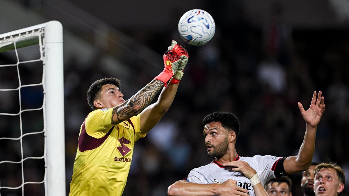 19 tiri dall'area di rigore: nella prima di campionato, il Milan ha tirato almeno sei volte più di ogni altra squadra di Serie A