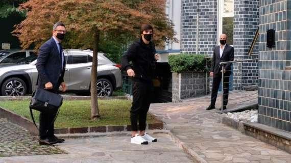 MN - Visite mediche, idoneità e firma: la lunga giornata di Sandro Tonali
