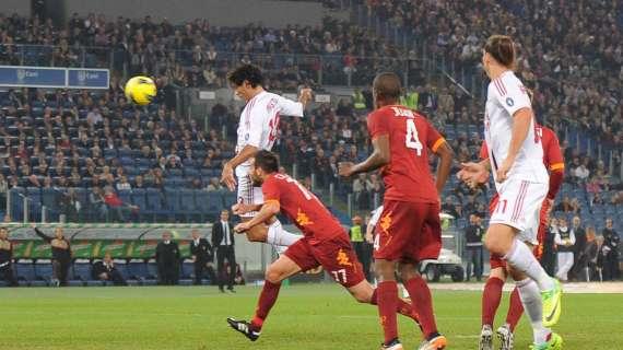 Nesta concede il bis: secondo centro in rossonero contro la Roma