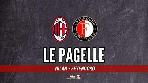 Milan-Feyenoord 1-1, le pagelle: Theo da 3. Conceiçao sbaglia tutti i cambi. Joao Felix indecoroso