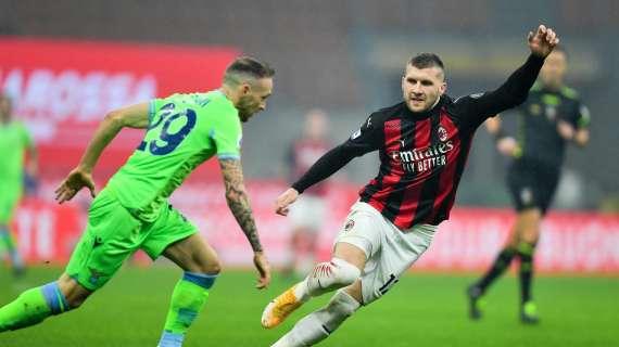 Milan, la probabile formazione anti Lazio: Rebic in vantaggio su Ibra, tre novità dal primo minuto