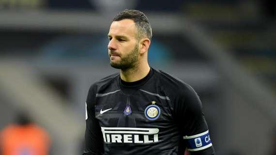 Handanovic, ancora problemi fisici: Padelli possibile titolare