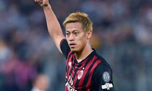 Honda e i dubbi di permanenza: il Milan potrebbe rinnovarsi e salutare il giapponese