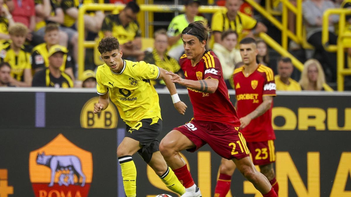 Si chiude la pre season della Roma con 2-2 contro il Borussia Dortmund