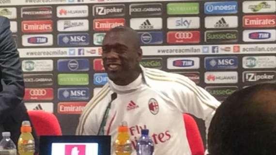 Milan-Verona, i convocati di Seedorf: out Constant e Saponara, torna de Jong