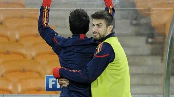 Piquè: "Lasciamo Cesc tranquillo, parlare troppo del suo futuro non lo aiuta"