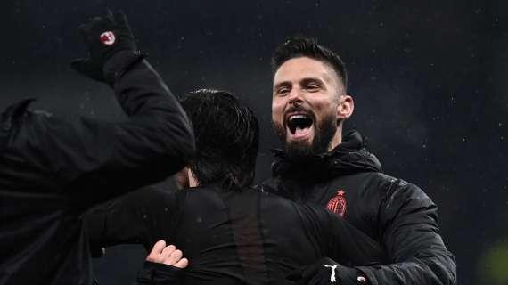 Giroud a Milan TV: "Stasera importante qualificarci per la prossima Champions"