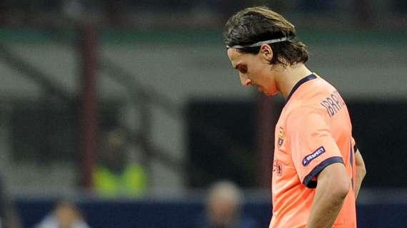Ibra: niente foto con i compagni per il Trofeo Gamper