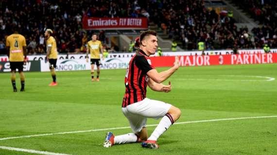 Piatek: "Sognavo in rossonero, mi sono svegliato pistolero milanista"