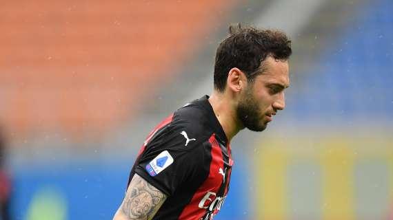 Sportitalia - Milan, nessun'asta per Calhanoglu: ottimismo per la firma