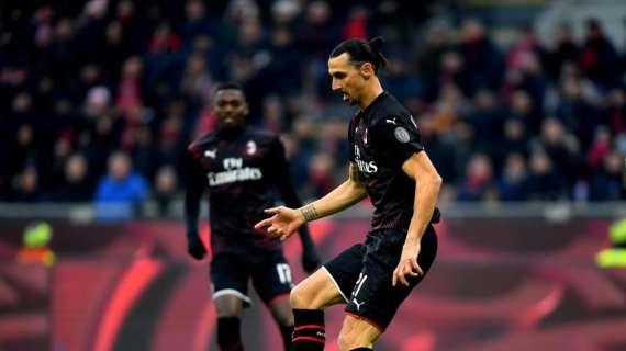 Gazzetta - Milan, Ibra scatta a 32 km all'ora! Lo svedese è già in grande forma