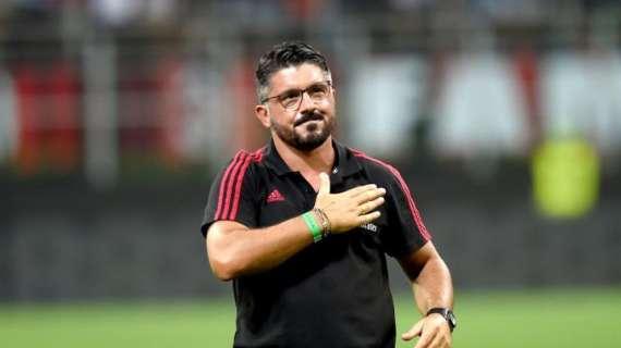 Gattuso a Sportitalia: "Dobbiamo migliorare, voglio vedere cattiveria"