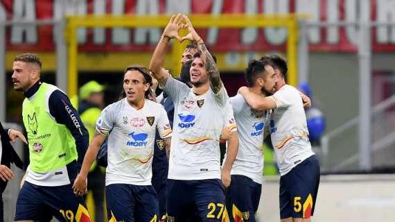 Milan, primo pareggio contro il Lecce dopo otto vittorie di fila