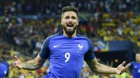 Oddo contento di Giroud: "Porta esperienza, per la Champions c'è bisogno di giocatori così"