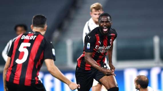 Milan-show all'Allianz: i rossoneri travolgono la Juventus 3-0