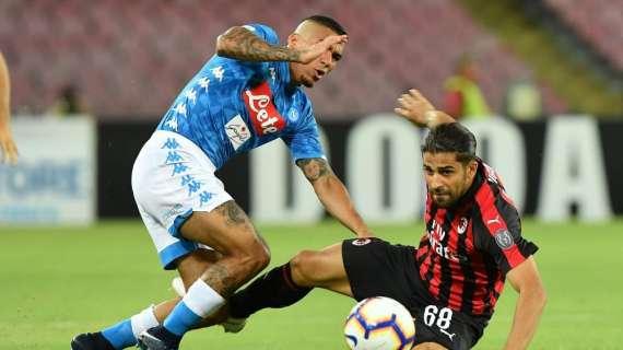 Milan, Rodríguez in affanno: resta in rossonero, ma ora dovrà giocarsi il posto con Laxalt