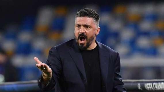 Gli ex, Gattuso suona la carica e sprona il Napoli: "Prendiamoci la Coppa Italia"