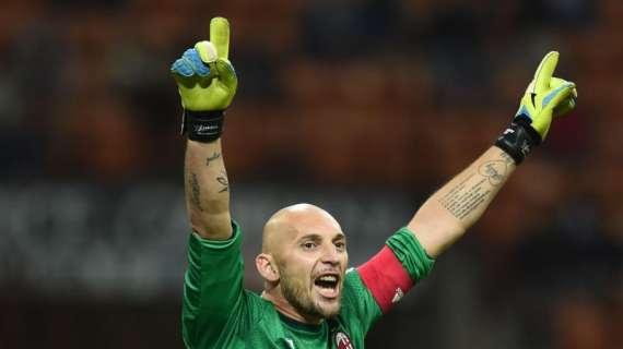 Bella risposta sul campo, attacco da leader fuori: Abbiati si fa sentire, negli ultimi mesi da senatore in rossonero