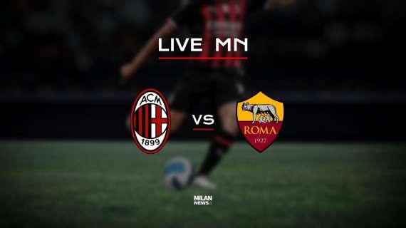 LIVE MN - Milan-Roma (2-2): rimonta giallorossa, pareggio beffa per i rossoneri