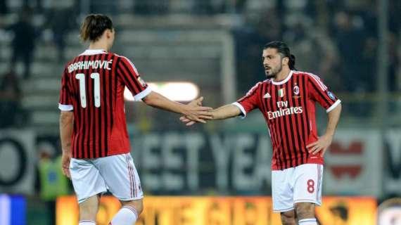 Ibra su Gattuso: "Non è Messi, ma ti dava una carica mostruosa"