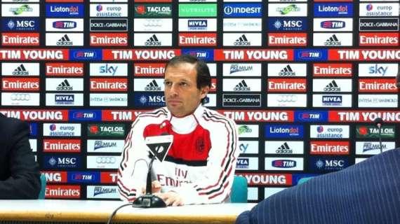 LIVE MN - Allegri: "Dispiace per Tevez, contento di Maxi. El Shaarawy? Forse parte titolare. Mercato? Chiude il 31..."