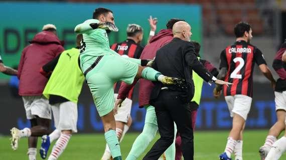 Pioli-Donnarumma, video-chiamata al termine della partita: grande unione tra tecnico e squadra