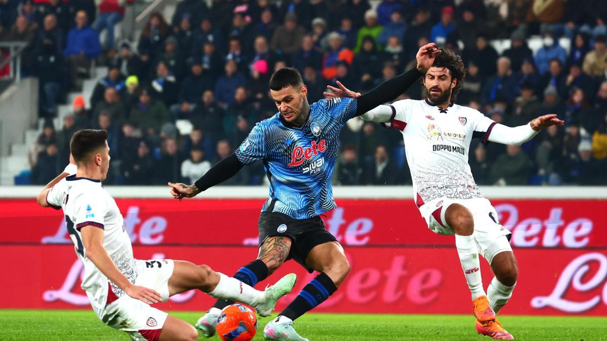 L'Atalanta batte il Cagliari grazie alla doppietta di Scamacca