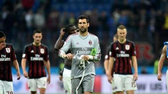 Milan, i convocati: torna Diego Lopez, c'è Kucka. Out Montolivo e Adriano