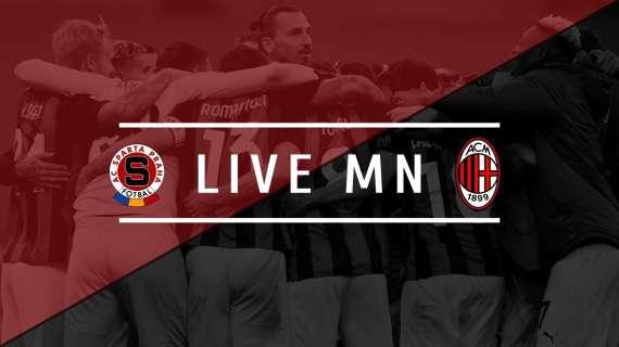 LIVE MN - Europa League, Sparta Praga-Milan (0-1) - Vittoria e primo posto