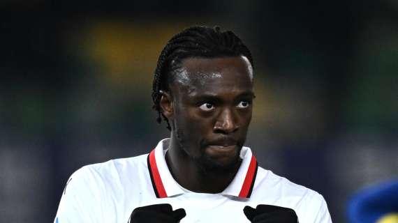 MN - Napoli-Milan, Abraham al momento in vantaggio su Gimenez 