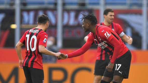Brahim esulta con Leao: "Craque"