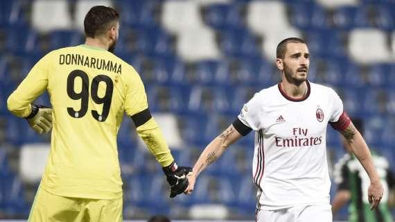 Gazzetta - Milan, la cessioni di Gigio, Bonucci e Suso per fare cassa: ai rossoneri serve vendere per mettere a bilancio 50 milioni