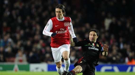 Arsenal, Rosicky: "Grande delusione, qualificazione buttata a Milano" 